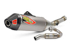 T-6 STAINLESS SYSTEM W-TI SHELL-CARBON END-CAP KX450F 16-18